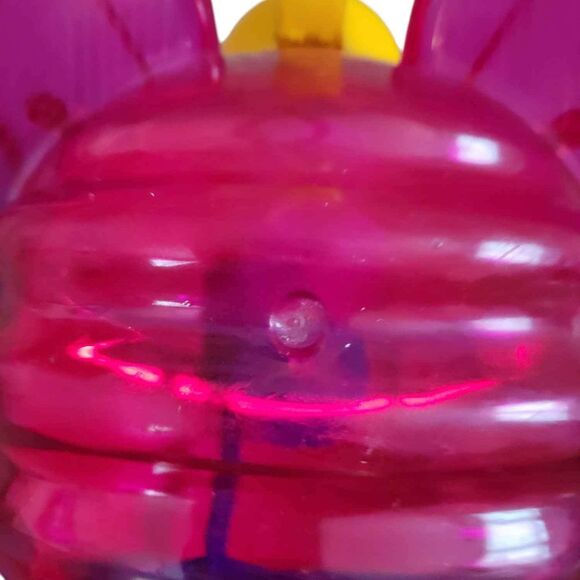 2 1991 Steven Mfg Co Push Light Up Frog and Snail Toys READ DESCRIPTION - Picture 5 of 10